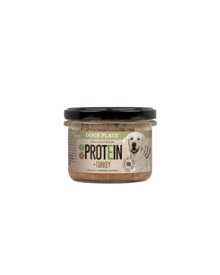 Dogs Plate Protein Indyk z Owadami 180g|360g