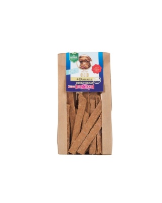 Ciastka z Dorsza z Bananem 80g|150g