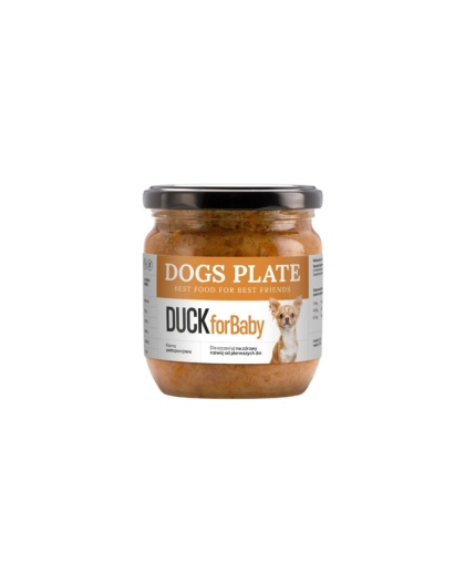 Dogs Plate Duck for Baby 180g|360g
