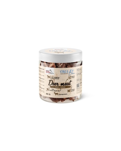 Freeze Pure Liofilizowane Mięso Jelenia 80g