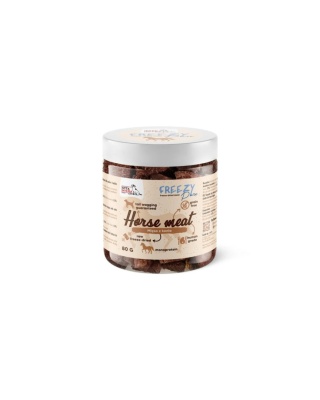 Freeze Pure Liofilizowane Mięso Końskie 80g
