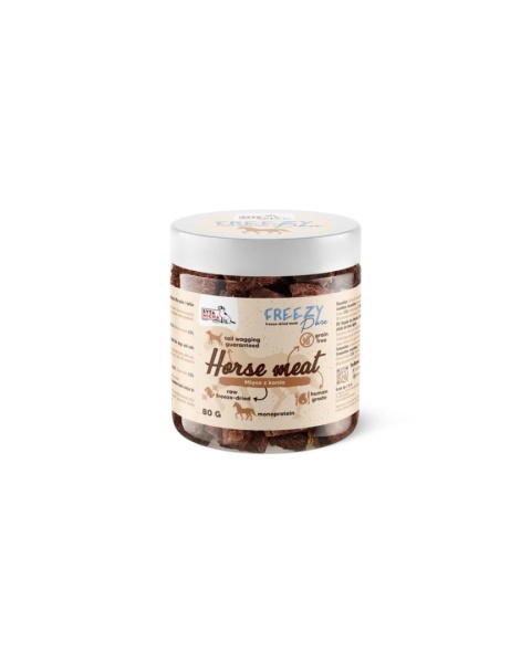 Freeze Pure Liofilizowane Mięso Końskie 80g Freeze Pure Liofilizowane Mięso Końskie 80g