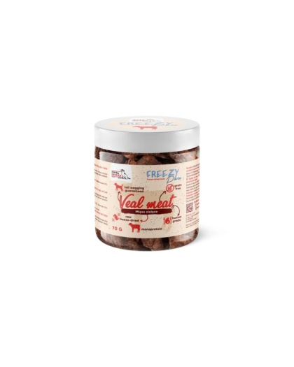 Freezy Pure Liofilizowane Mięso Cielęce 70g