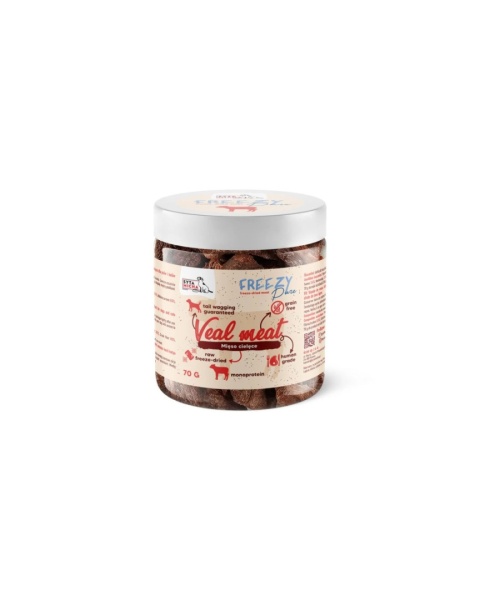 Freezy Pure Liofilizowane Mięso Cielęce 70g Freezy Pure Liofilizowane Mięso Cielęce 70g
