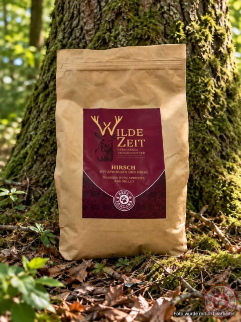 Karma pieczona Wilde Zeit Jeleń z Morelą 1kgI5kg