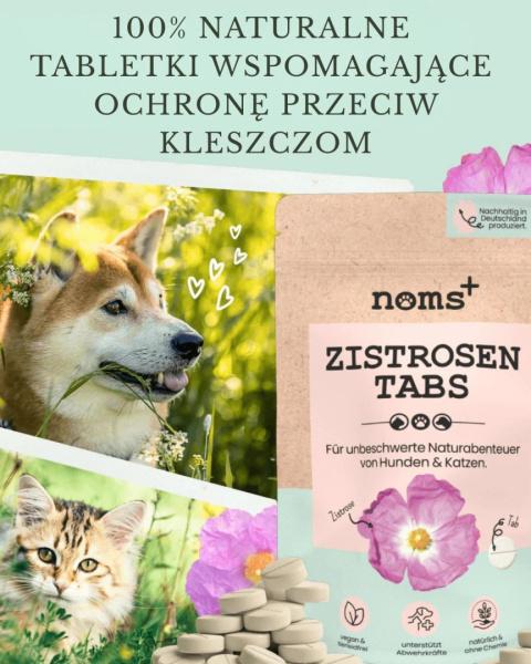 Tabletki Wspomagające Ochornę Przeciw Kleszczom 150g Tabletki Wspomagające Ochornę Przeciw Kleszczom 150g